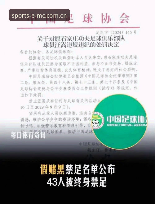 EMC体育登录功能详解 中国足球反腐风暴再升级:第三批禁足名单最新动态,易倍体育官网深度解读行业变革